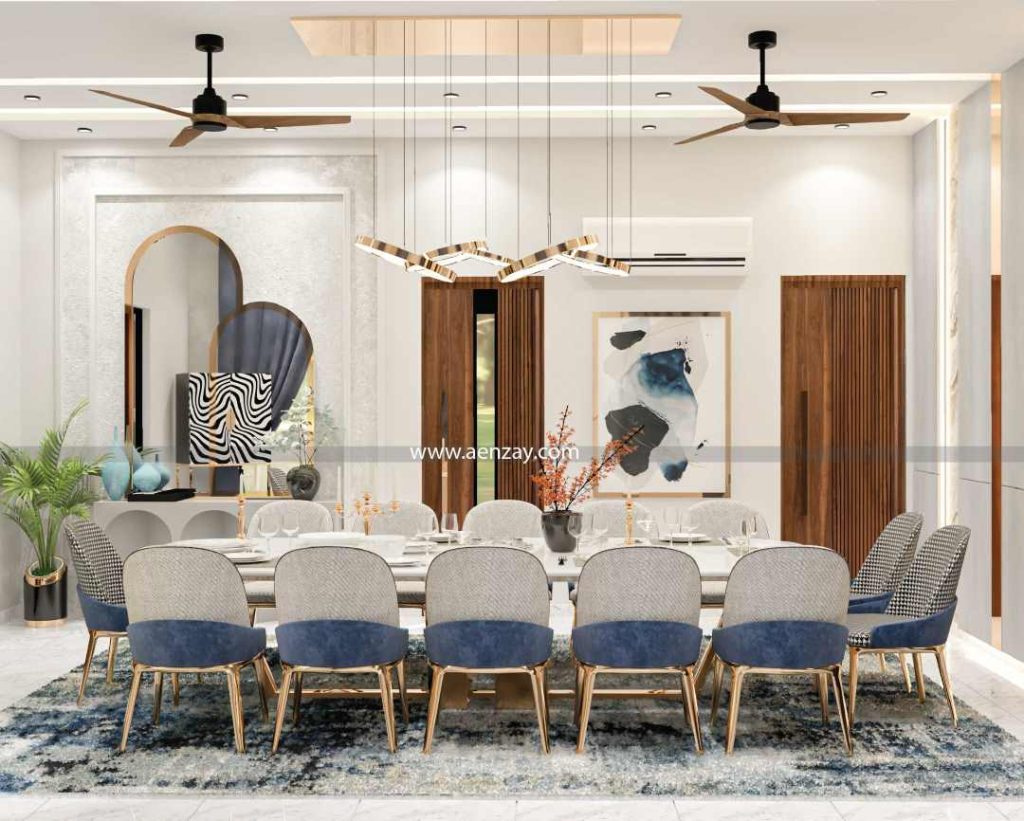 Dining Setting Side view