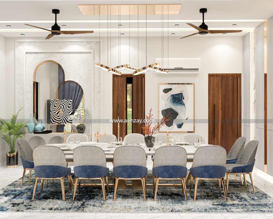 Dining Setting Side view