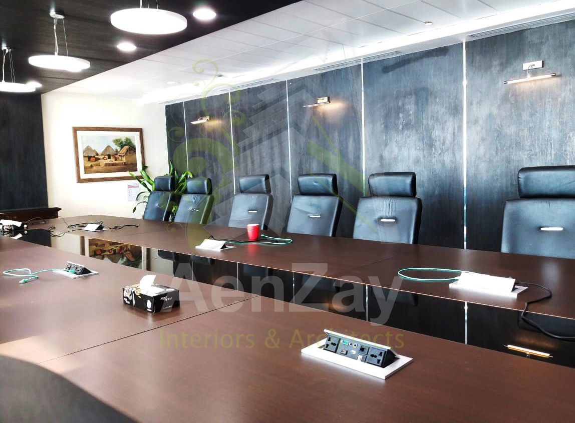 Total regional office karachi - Aenzay Interiors | Architects